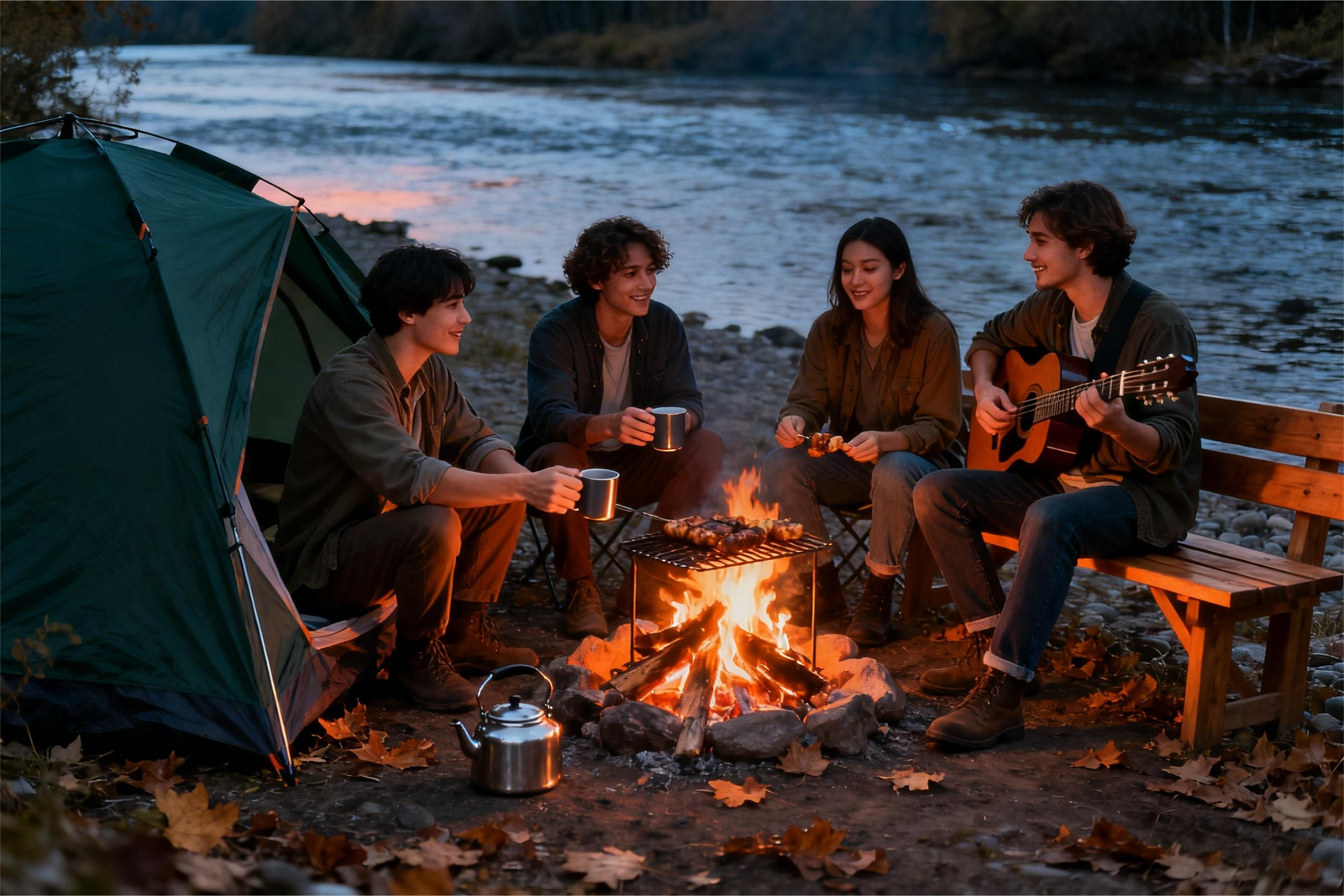 Premium outdoor gear including tents, backpacks and hiking equipment